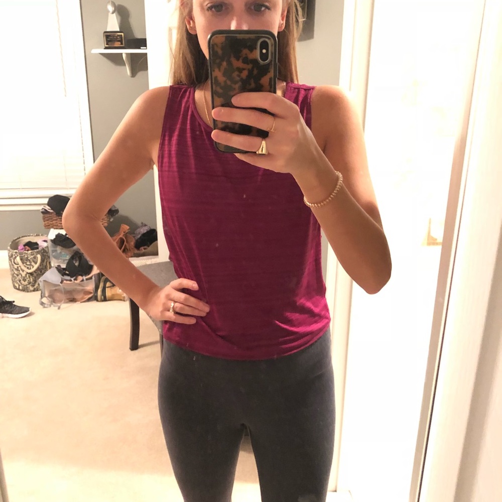 Zella crop workout tank